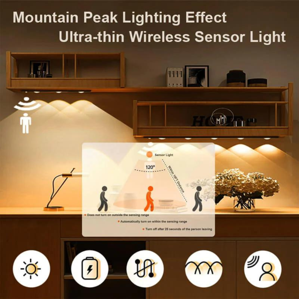 SmartGlow™ Motion Sensor Light