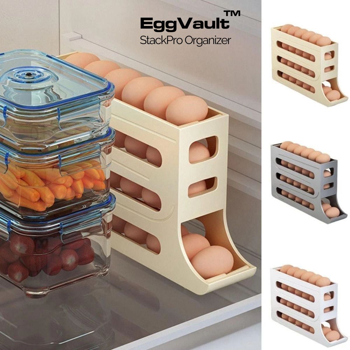 EggVault™ StackPro Organizer