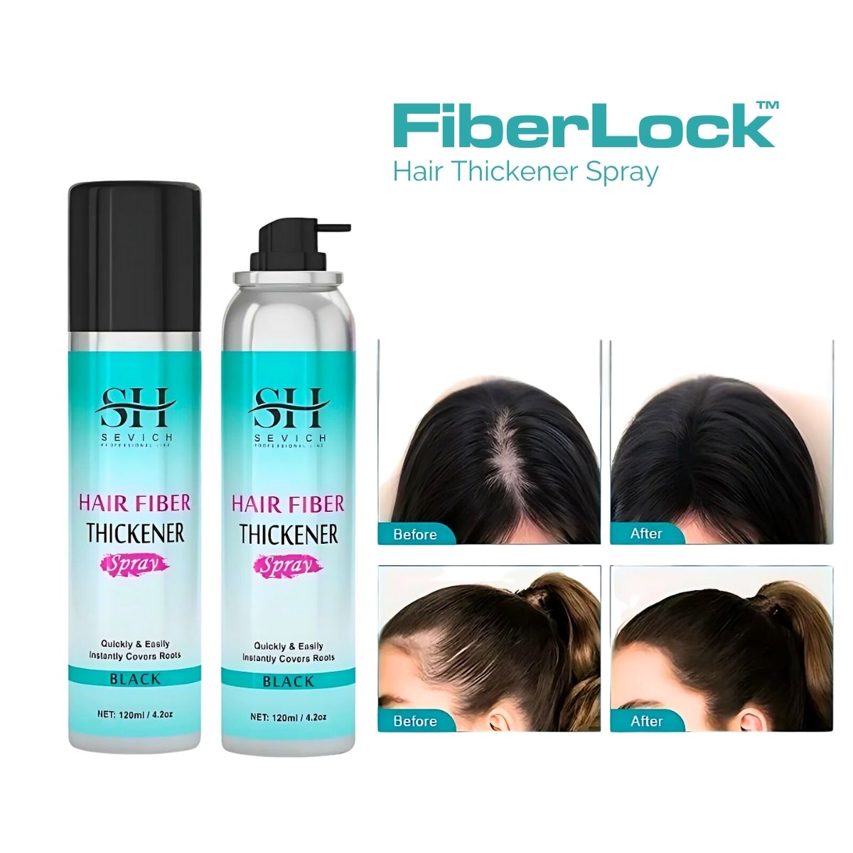 FiberLock™ Hair Thickener Spray