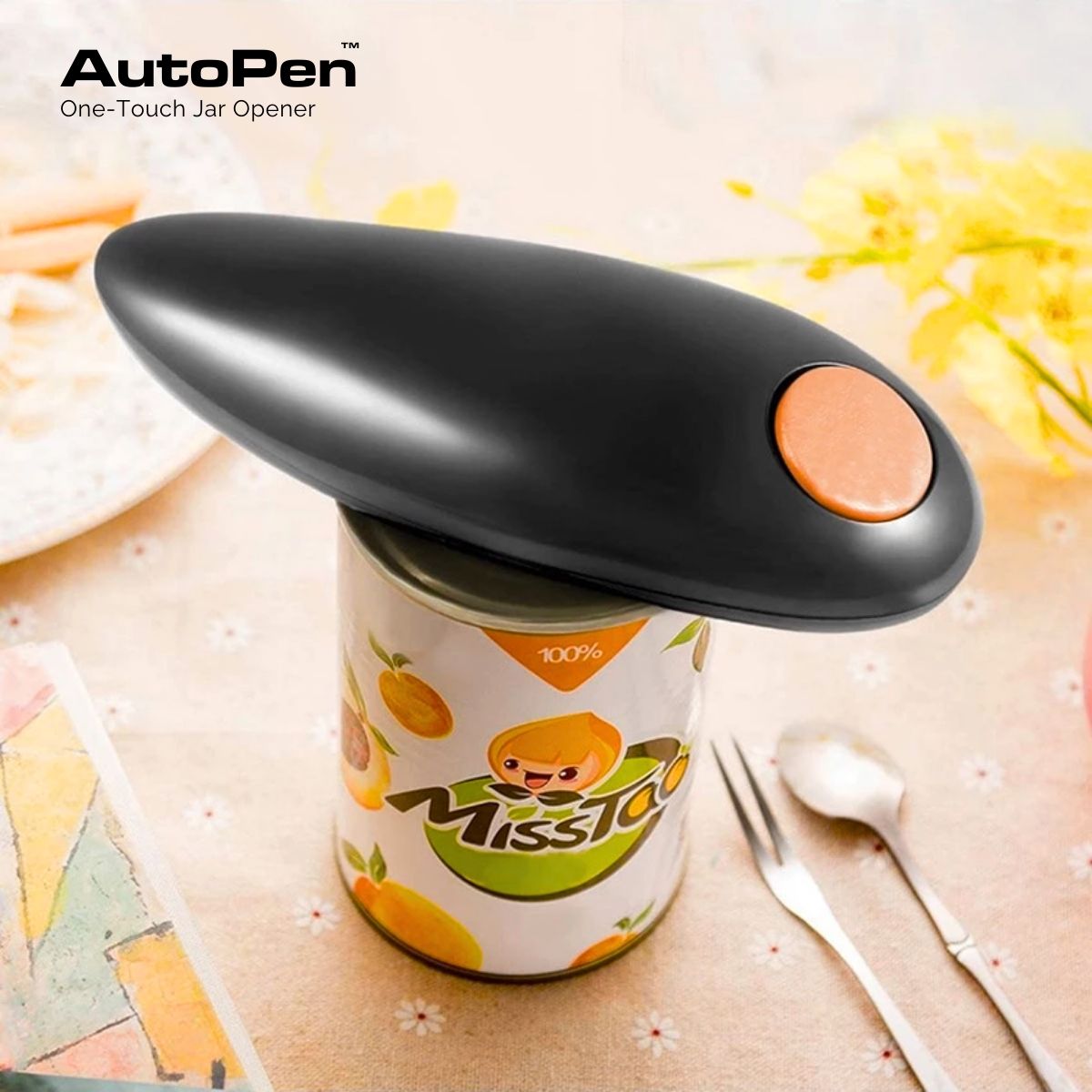 AutoPen™ One-Touch Jar Opener