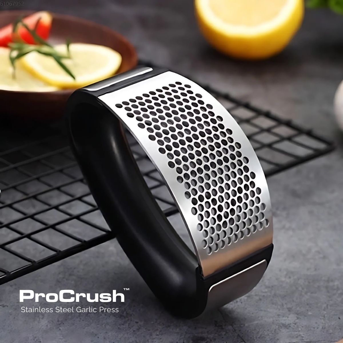 ProCrush™ Stainless Steel Garlic Press