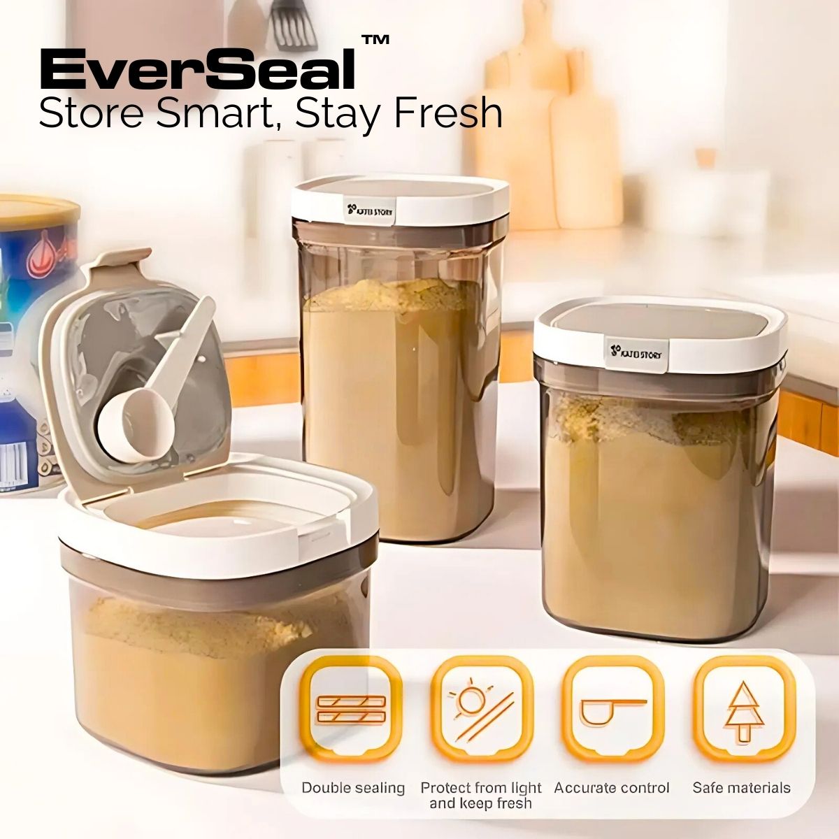 EverSeal™ Store Smart, Stay Fresh