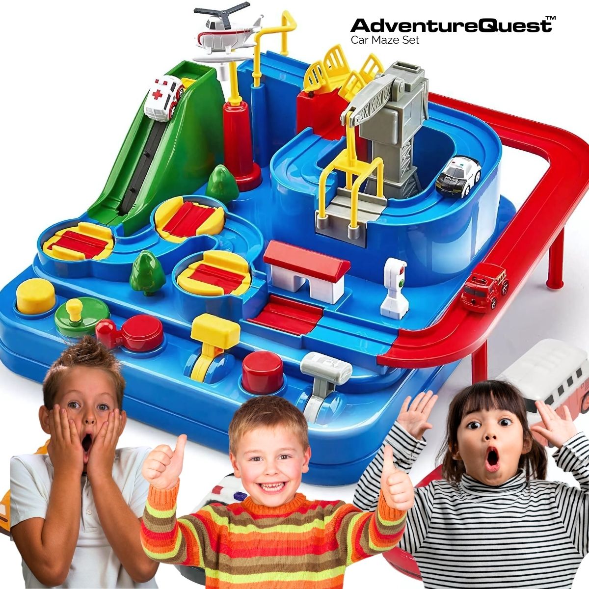 AdventureQuest™ Car Maze Set