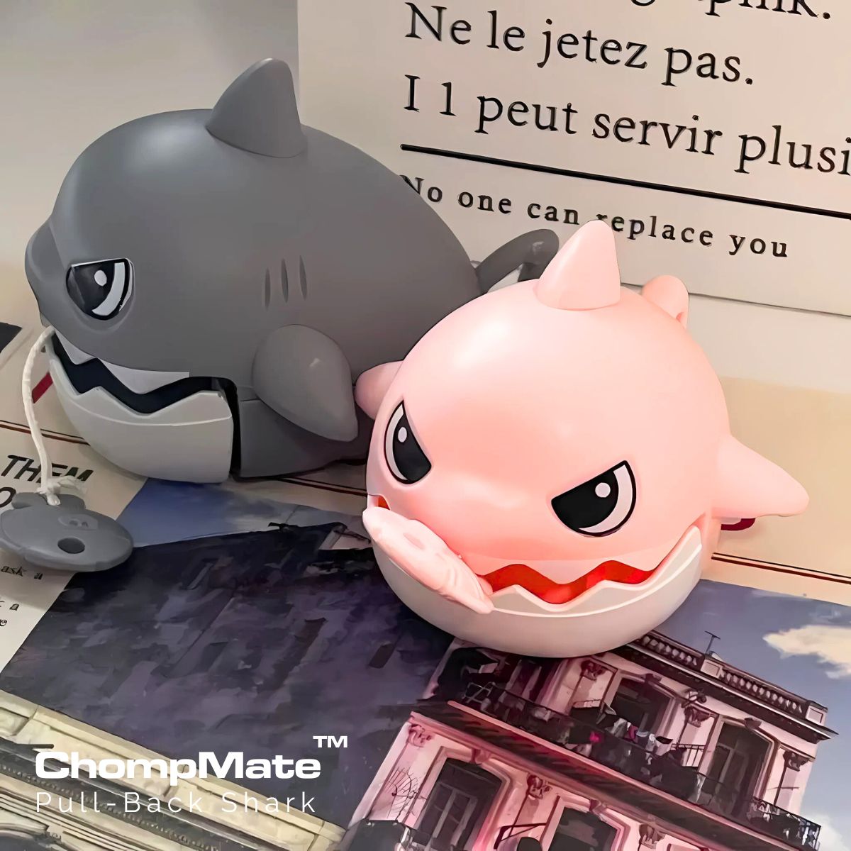 ChompMate™ Pull-Back Shark