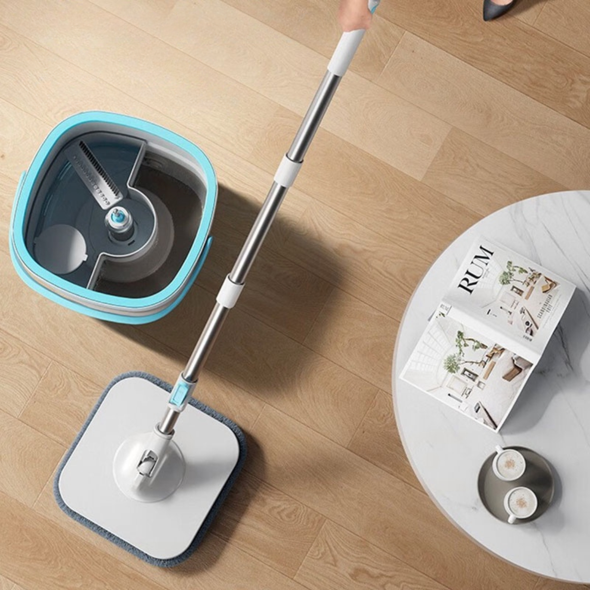 AquaSpin™ Microfiber Mop