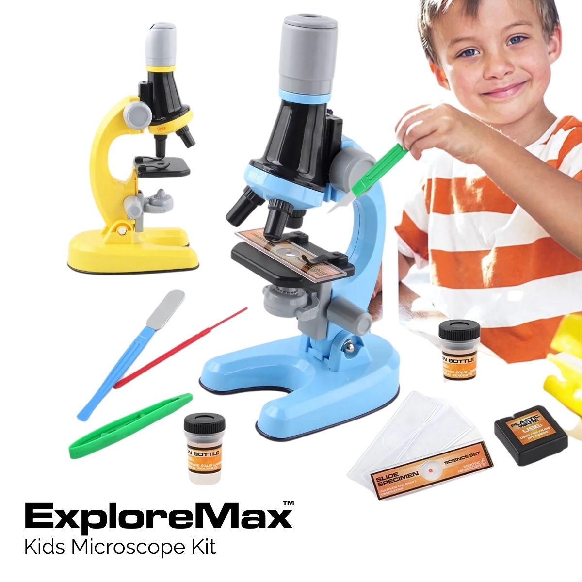 ExploreMax™ Kids Microscope Kit