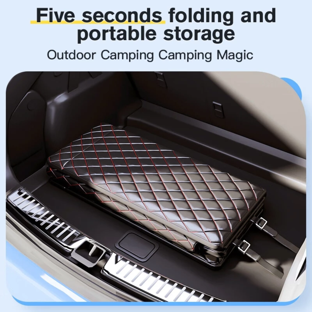 TravelEase™ Foldable Bed