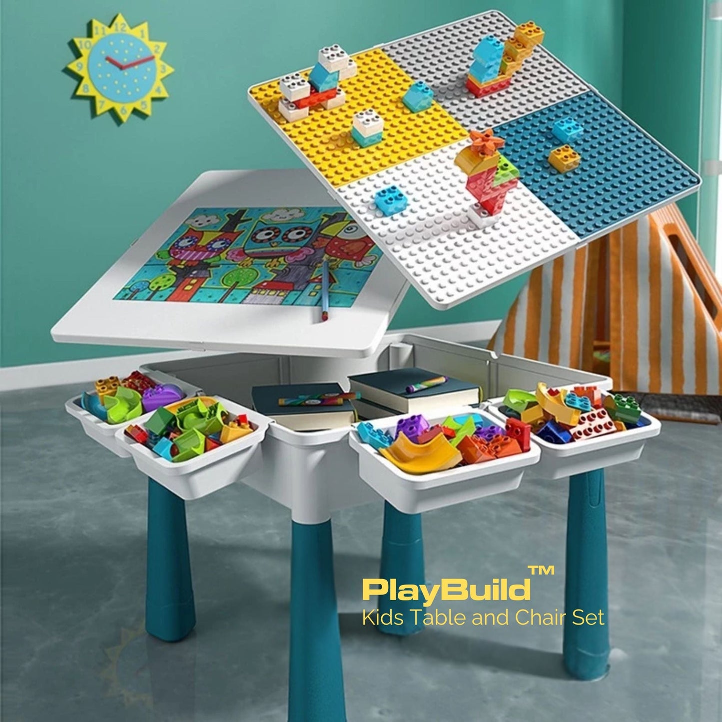 PlayBuild™ Kids Table and Chair Set