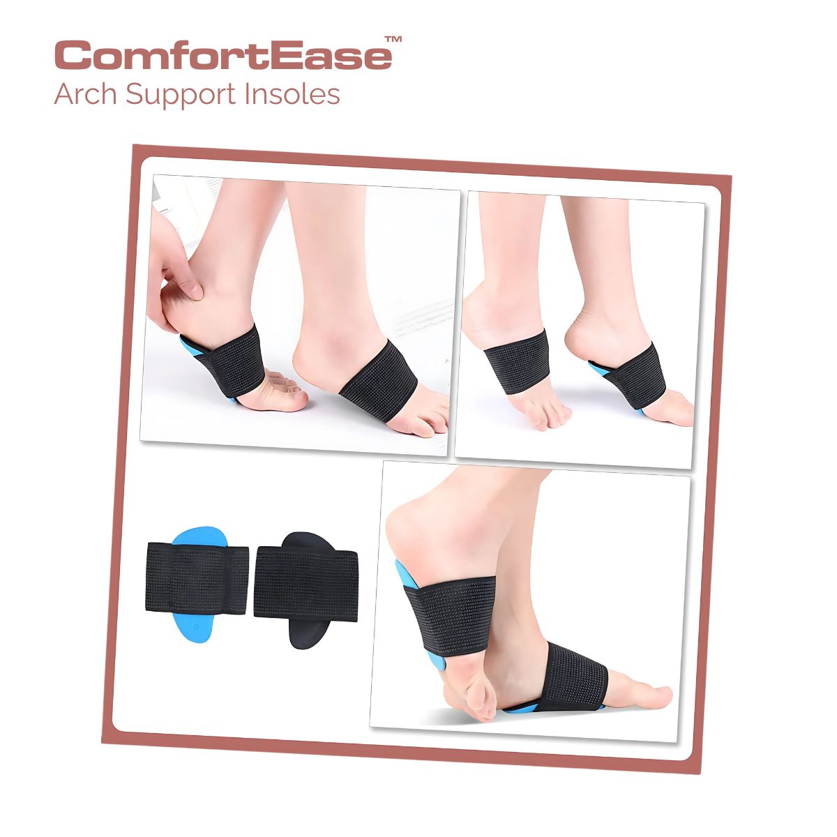ComfortEase™ Arch Support Insoles