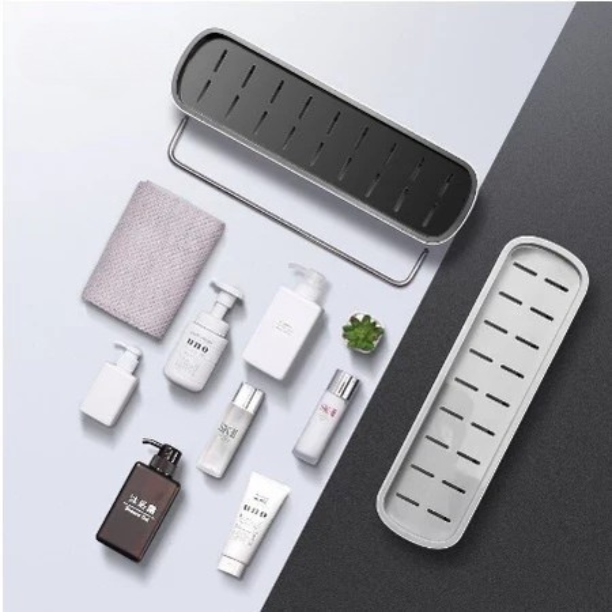 LooRack™ Wall-Mounted Bathroom Shelf