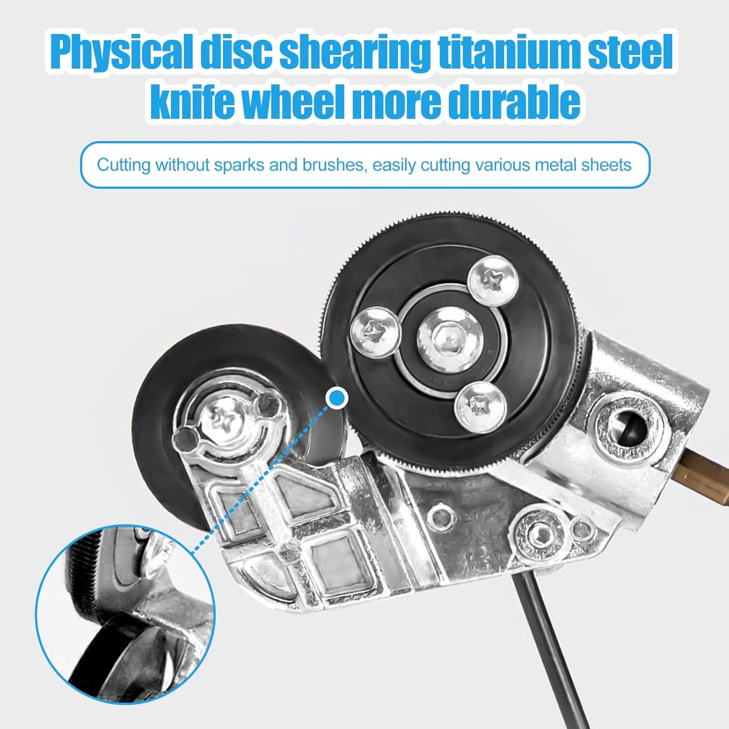 MetalMight™ Electric Drill Shear Attachment