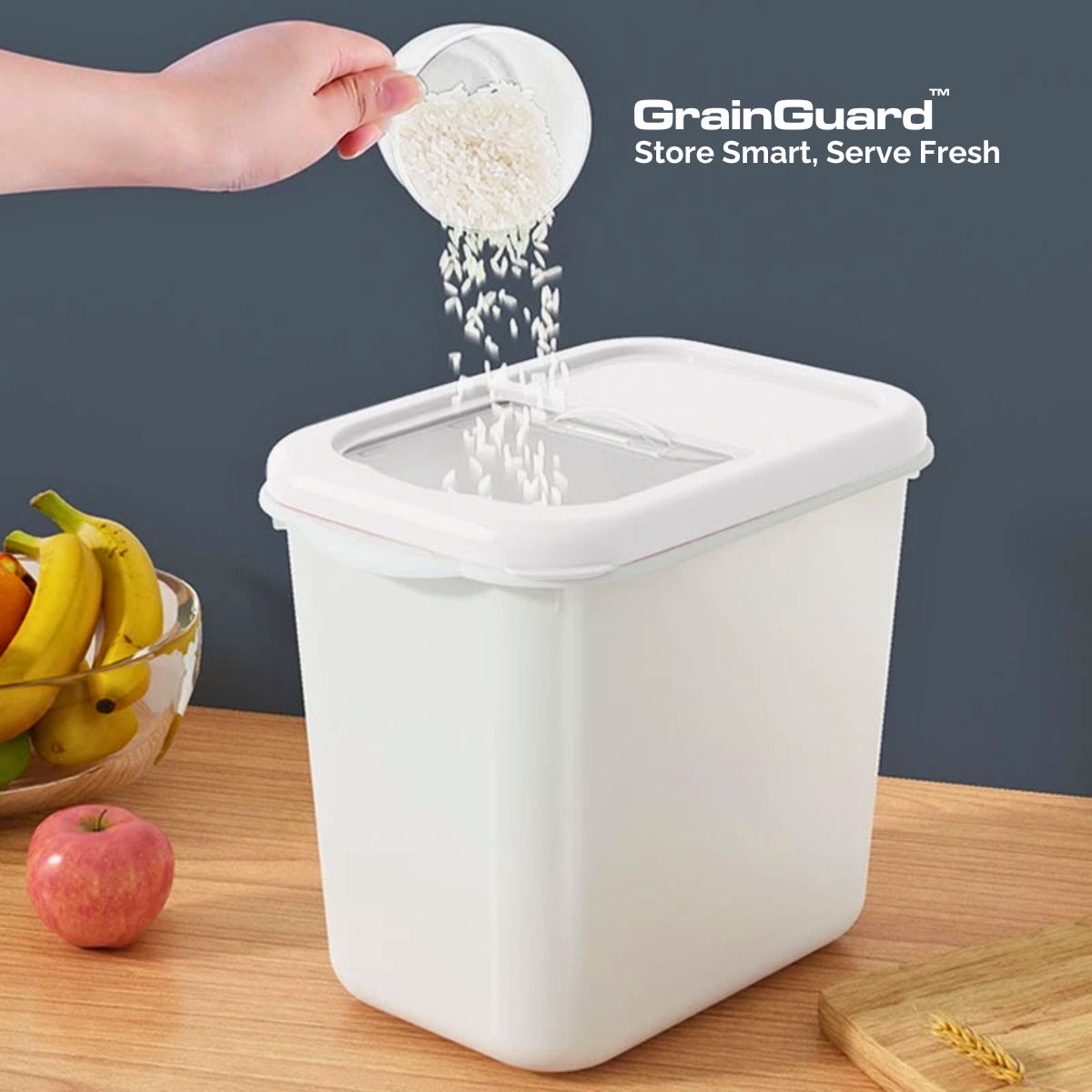 GrainGuard™ Store Smart, Serve Fresh