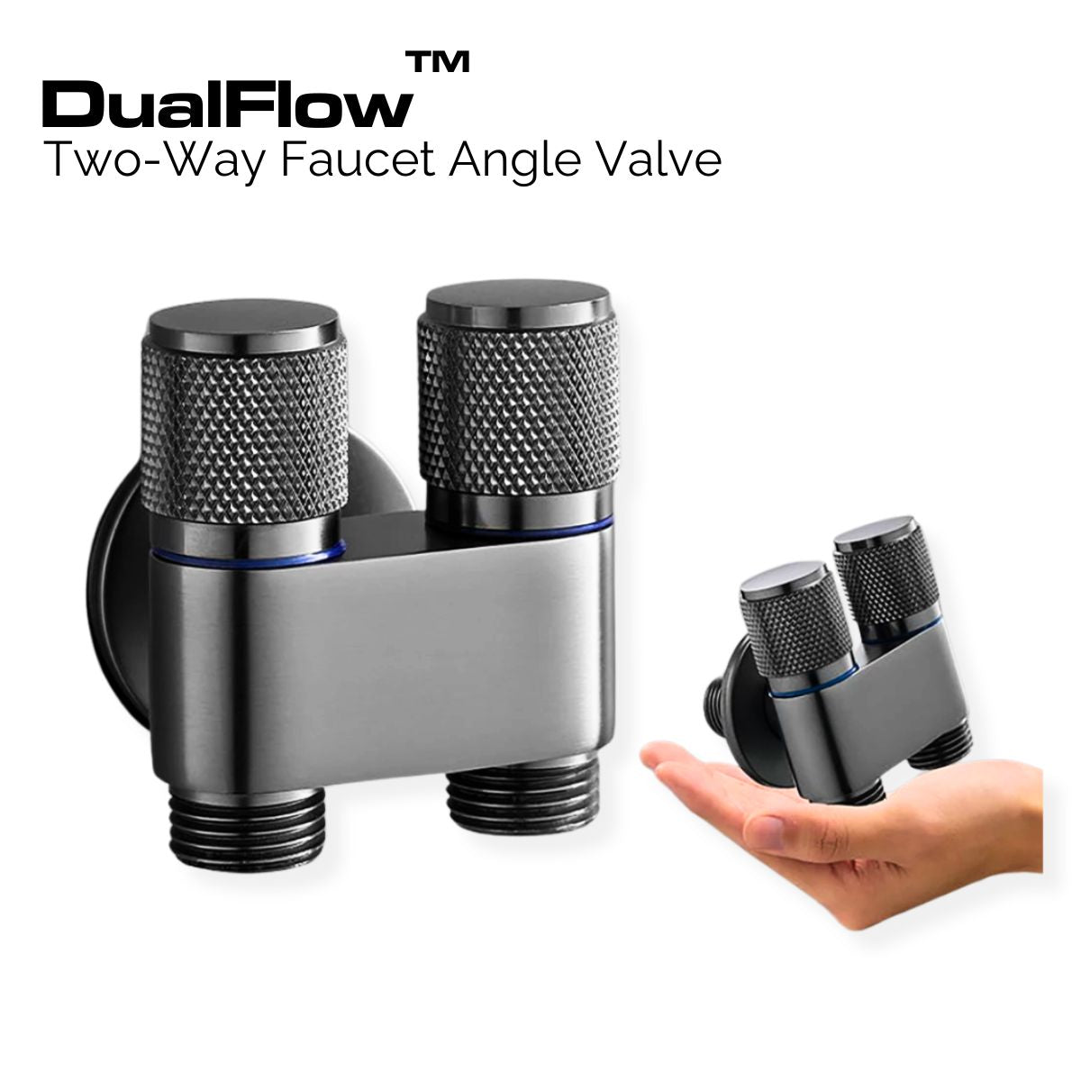 DualFlow™ Two-Way Faucet Angle Valve