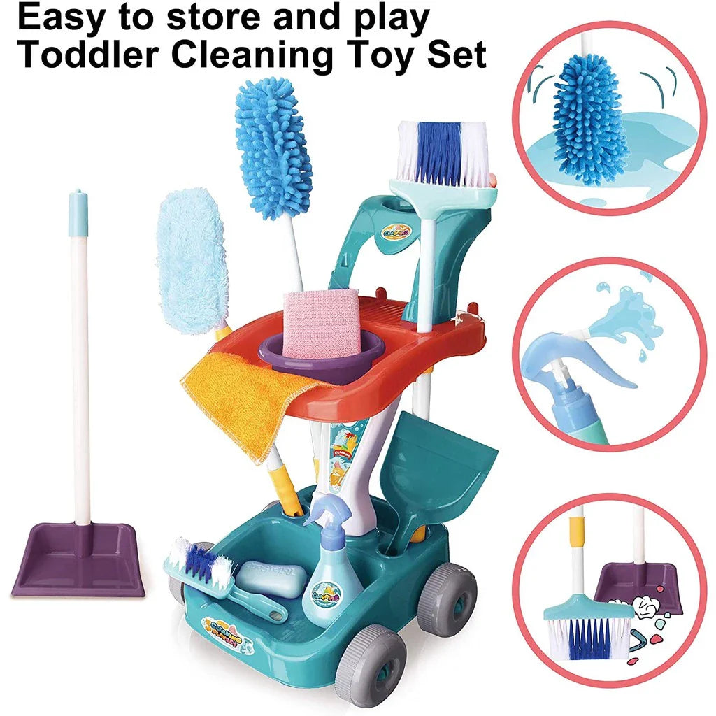 TrainChores™ Cleaning Toy Set
