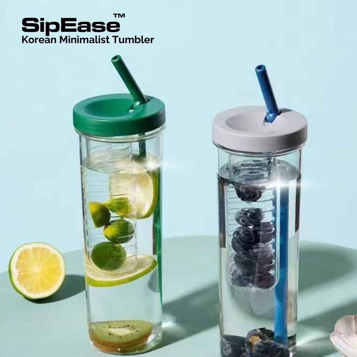 SipEase™ Korean Minimalist Tumbler
