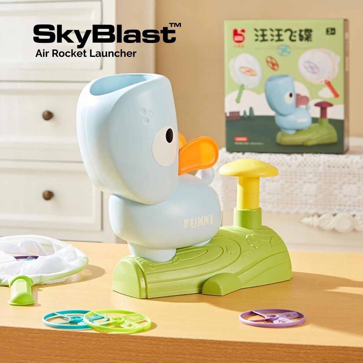 SkyBlast™ Air Rocket Launcher