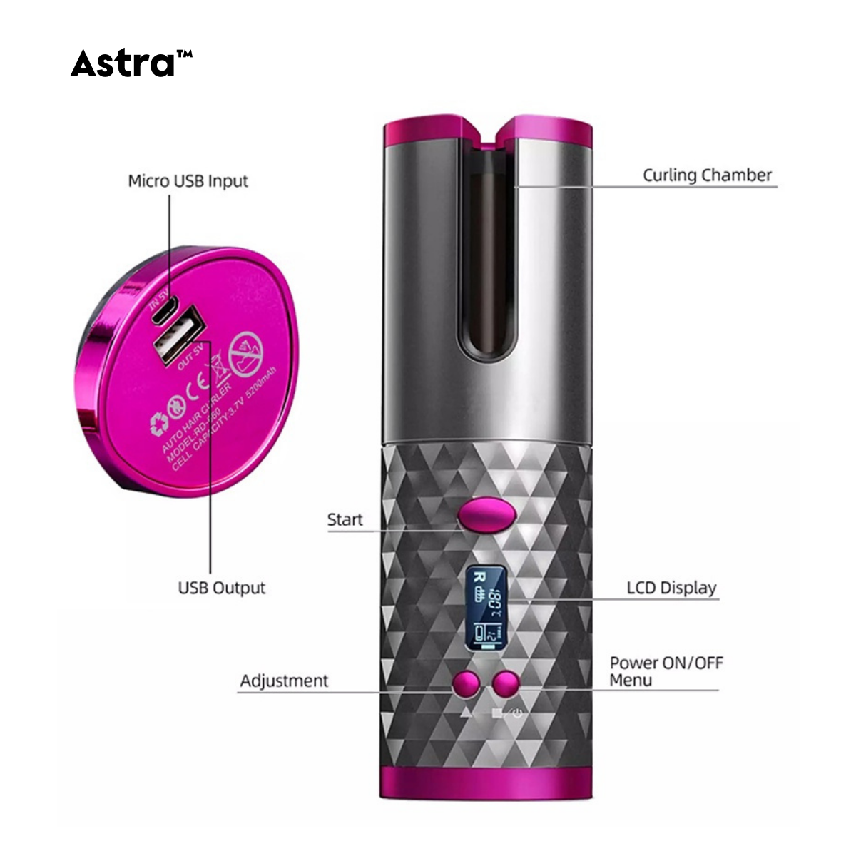 CurlPro™ Automatic Hair Curler