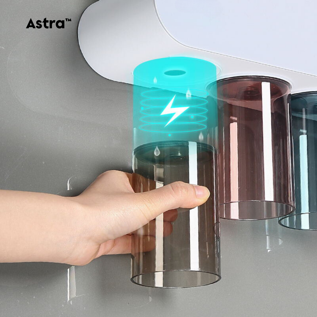 MultiMount™ Smart Bathroom Organizer