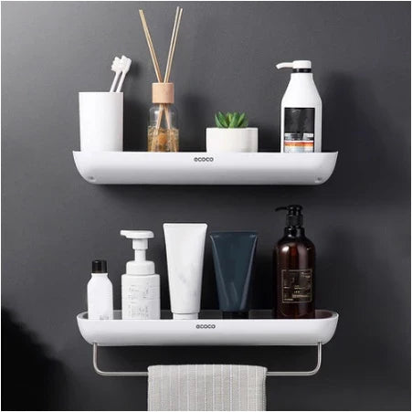 LooRack™ Wall-Mounted Bathroom Shelf