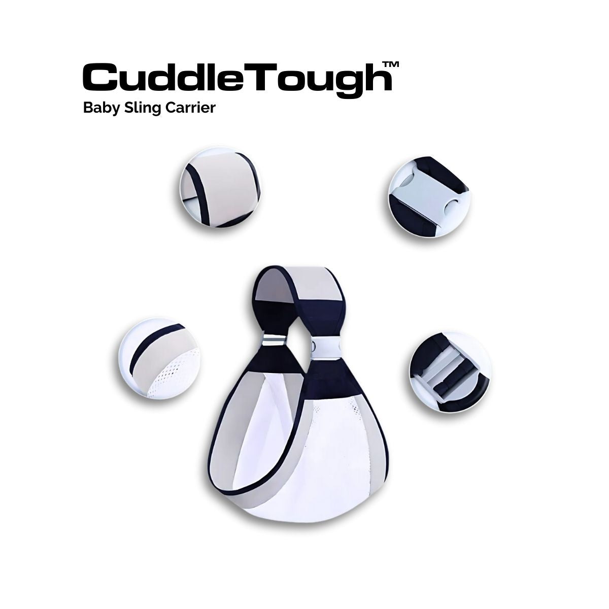 CuddleTough™ Baby Sling Carrier