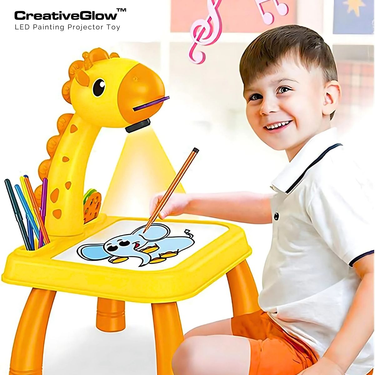 CreativeGlow™ LED Painting Projector Toy