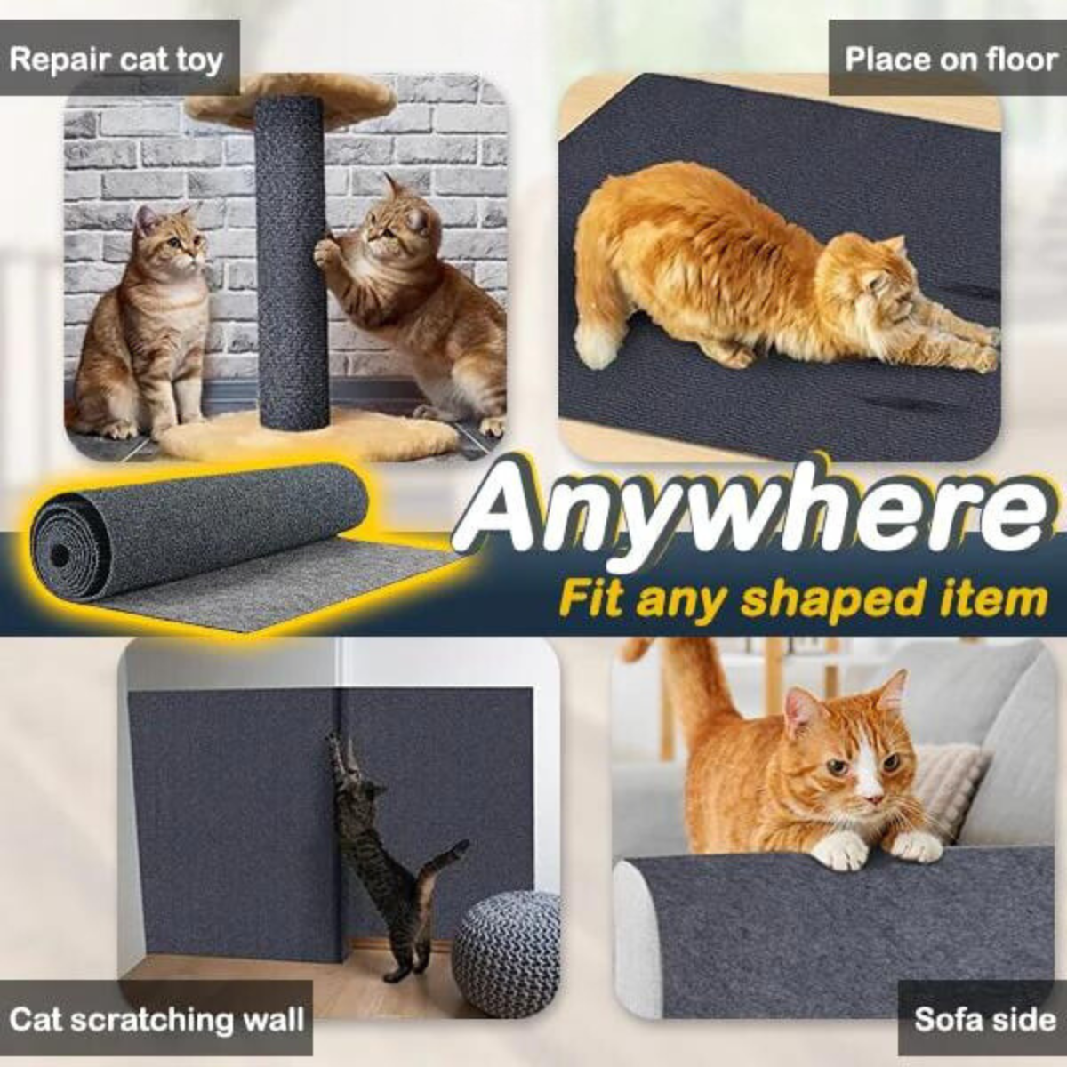 ClimbEase™ Cat Scratch Mat