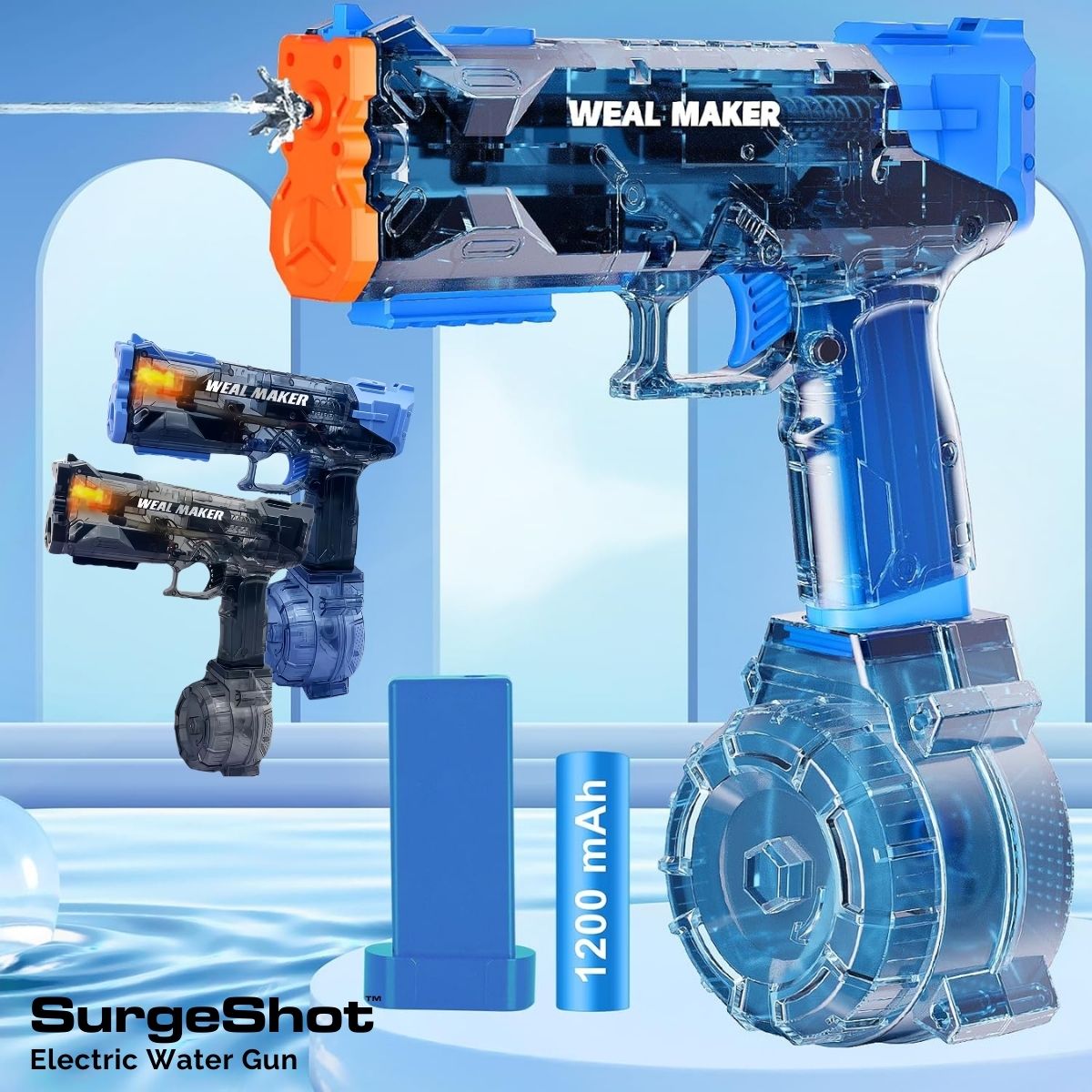 SurgeShot™ Electric Water Gun