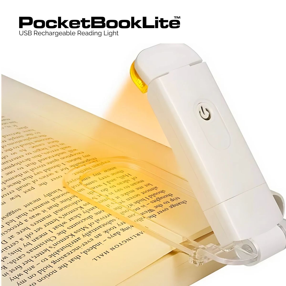 PocketBookLite™ USB Rechargeable Reading Light