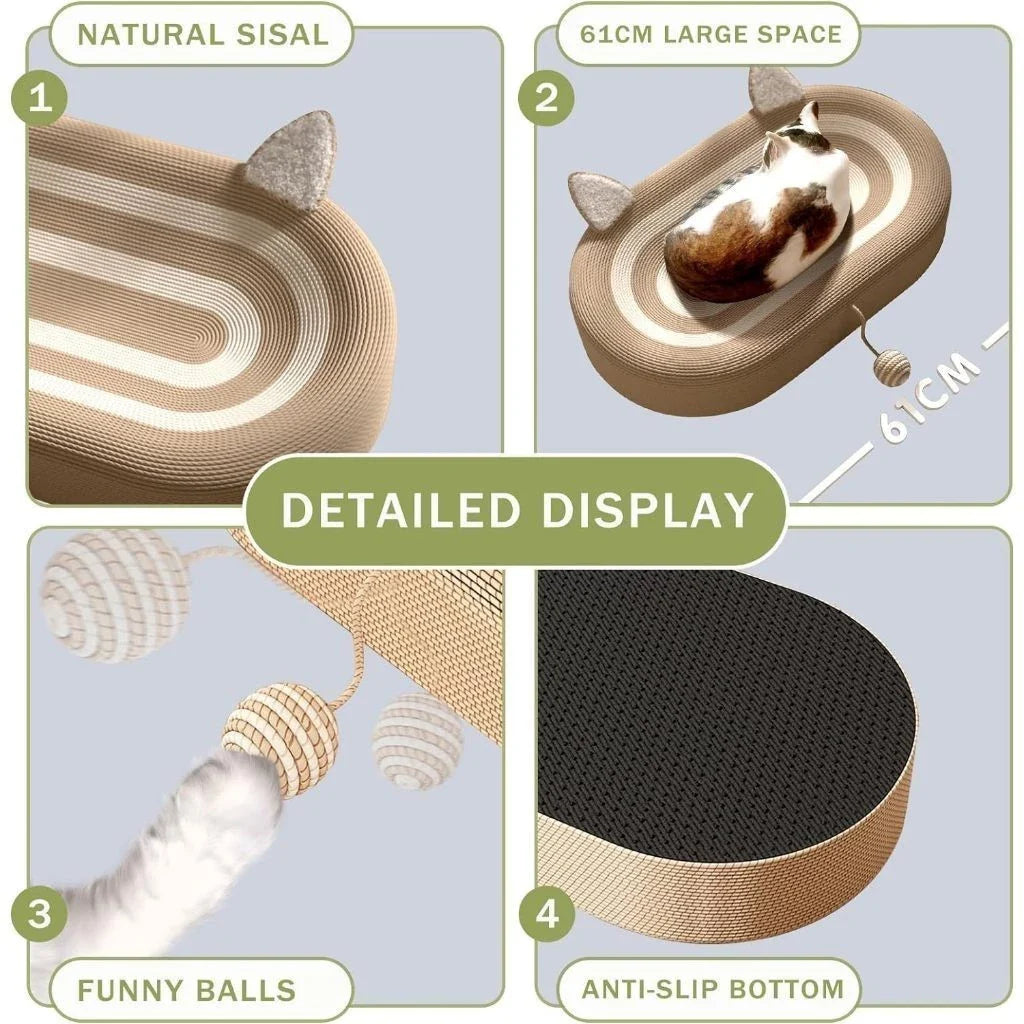 CatLounge™ Cat Scratcher Bed