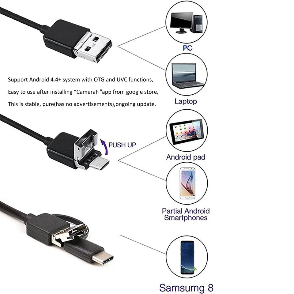ScopeSnap™ USB Waterproof Endoscope