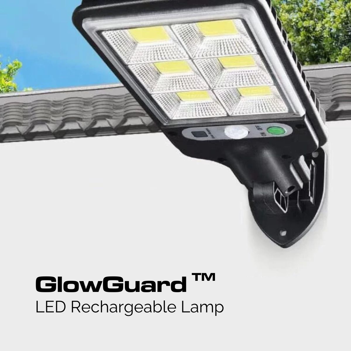 GlowGuard™ LED Rechargeable Lamp