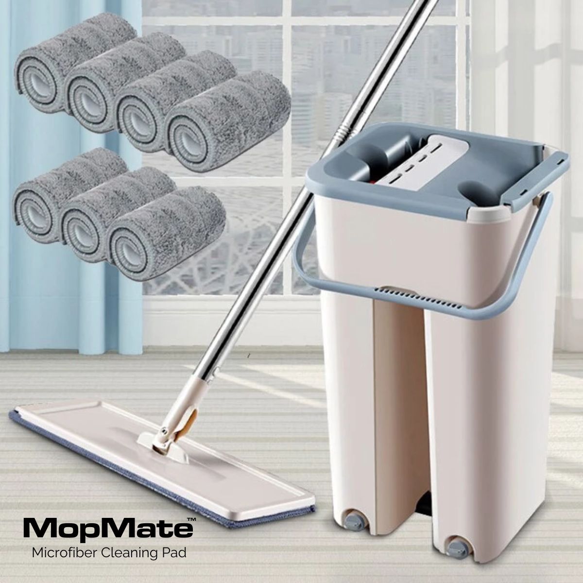MopMate™ Microfiber Cleaning Mop