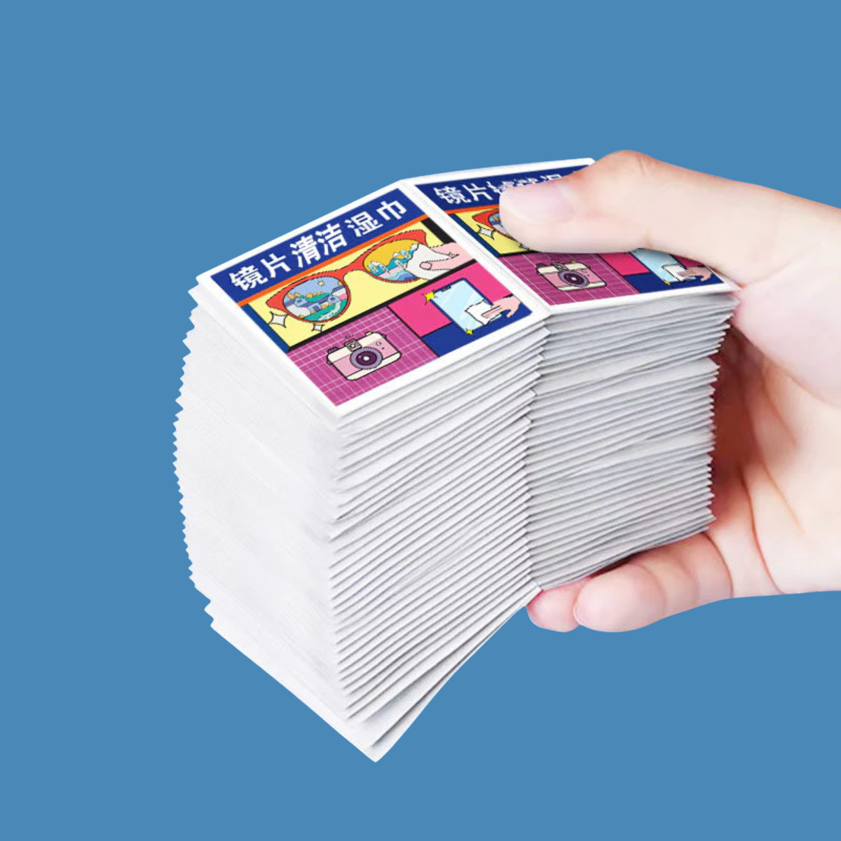 ClearVision™ Disposable Anti-Fog Cleaning Wipes