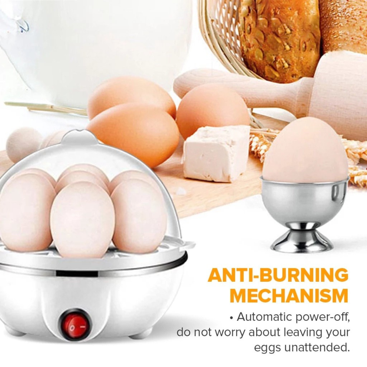 EggStack™ Double Layer Egg Steamer