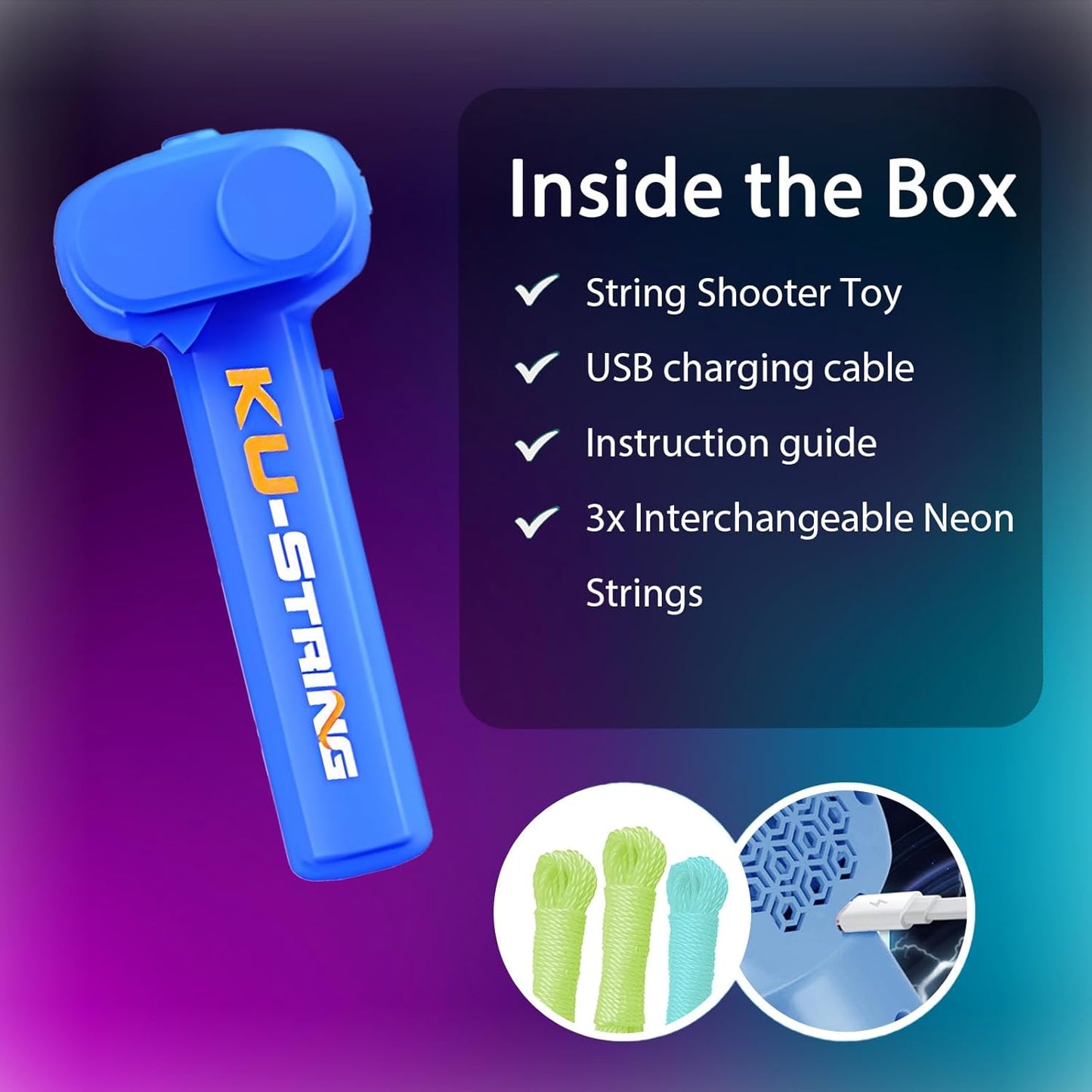 GlowBlast™ Luminous Rope Launcher