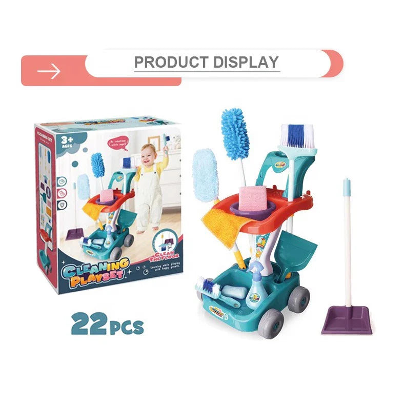 TrainChores™ Cleaning Toy Set