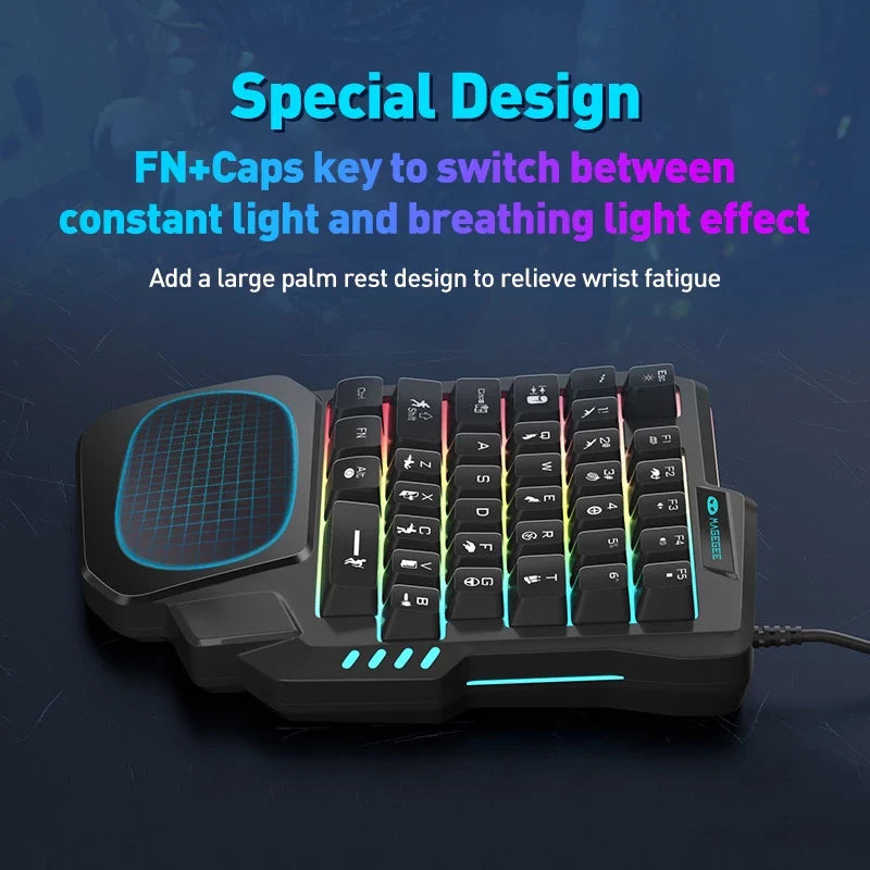 GameFusion™ Mobile Gaming Keyboard and Mouse