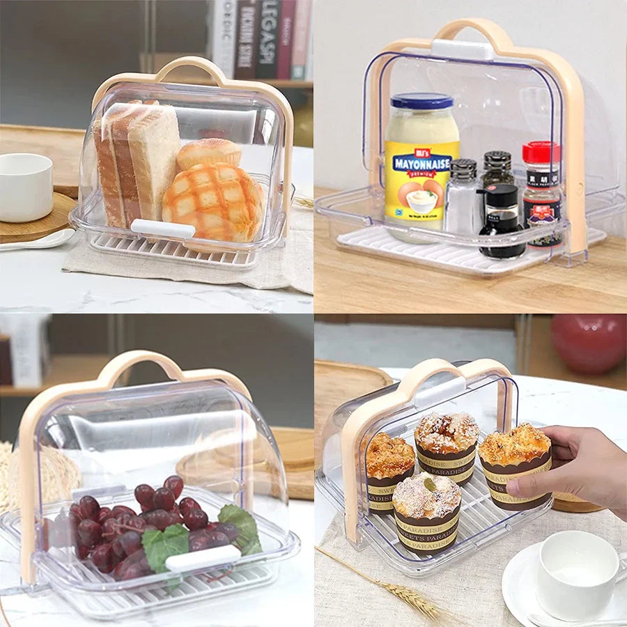 ClearStore™ Acrylic Bread Box