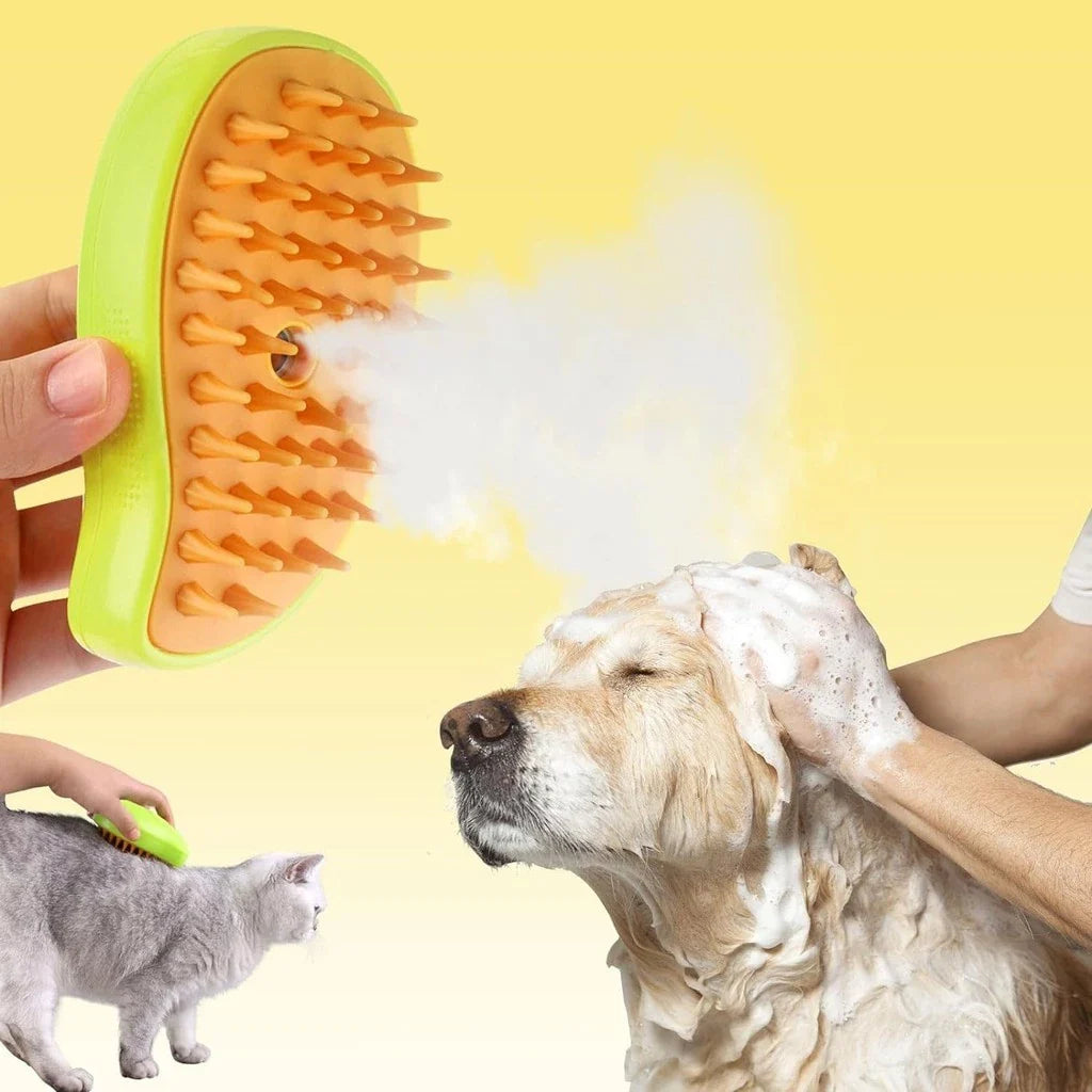 PurrEase™ 3-in-1 Cat Grooming Brush