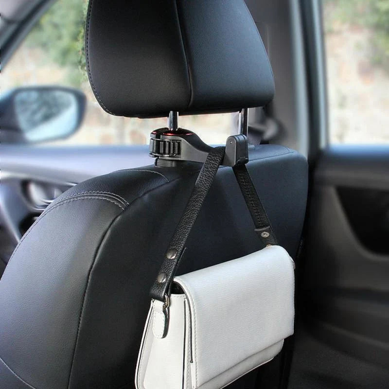 FlexiHook360™ Car Seat Back Hook & Phone Holder