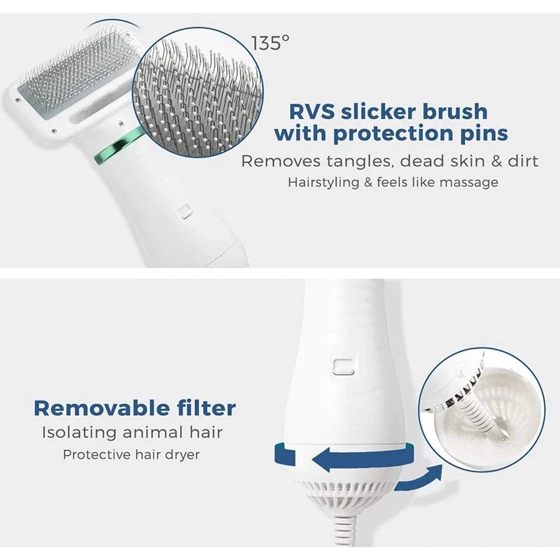 FurDry™ Pet Hair Drying Comb