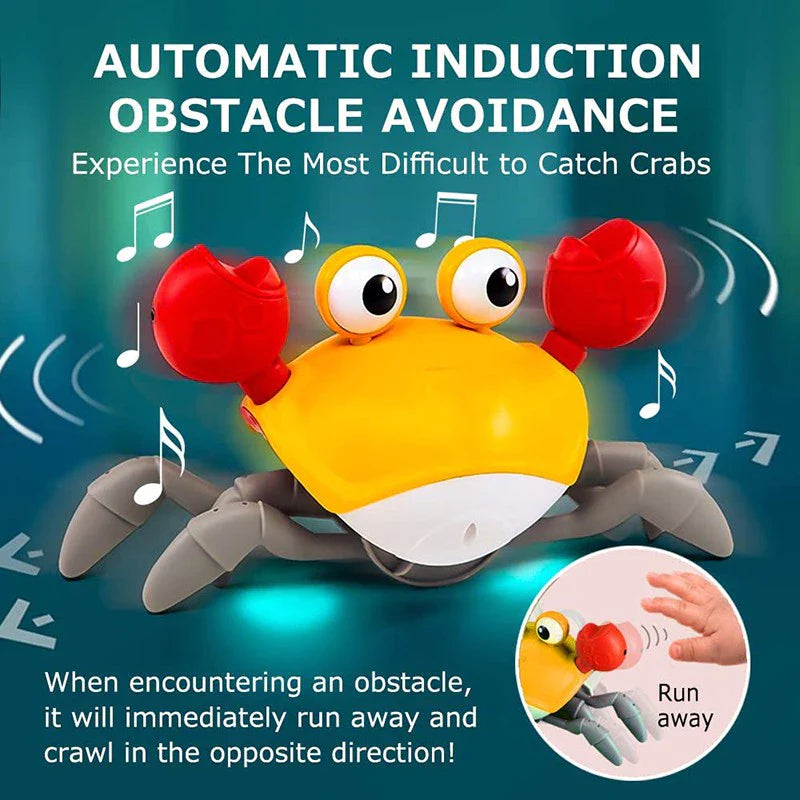 ScuttleBuddy™ Interactive Toy Crab