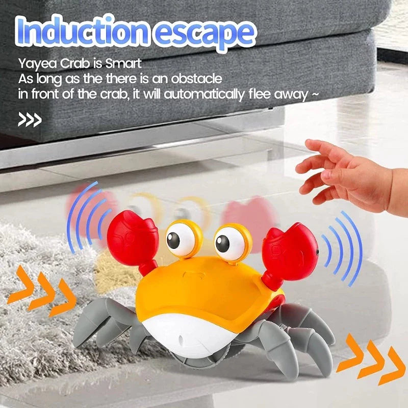 ScuttleBuddy™ Interactive Toy Crab