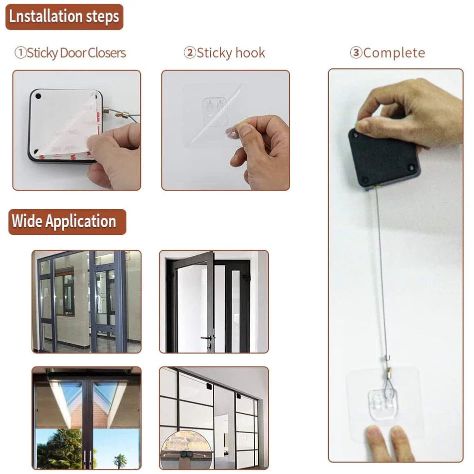 SnapSeal™ Automatic Door Closer
