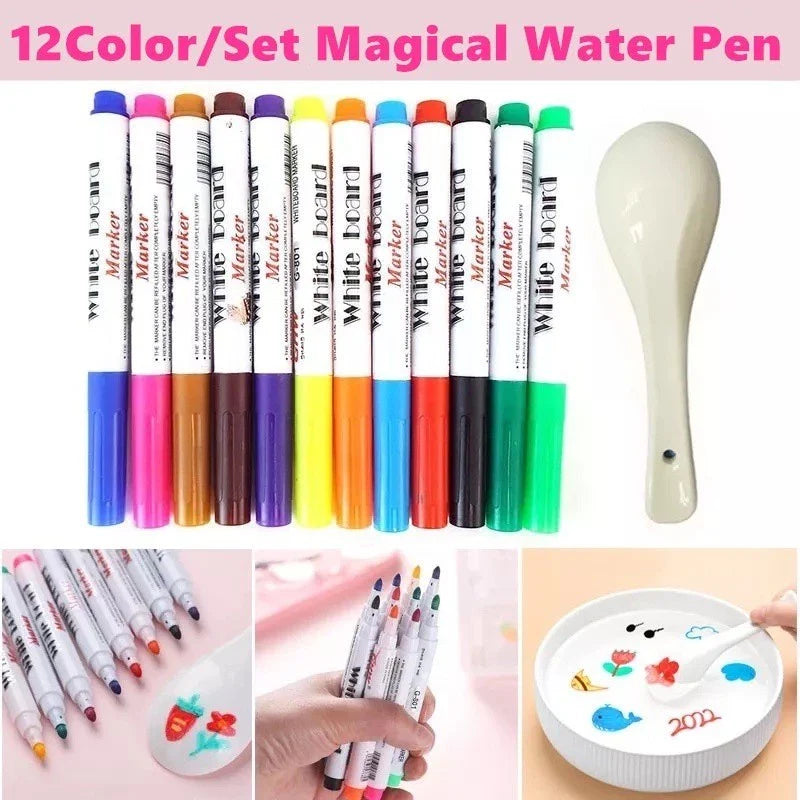 AquaSketcher™ Floating Drawing Pens