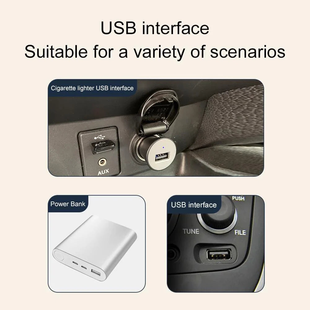 ChillDrive™ Three-Head Automotive Fan