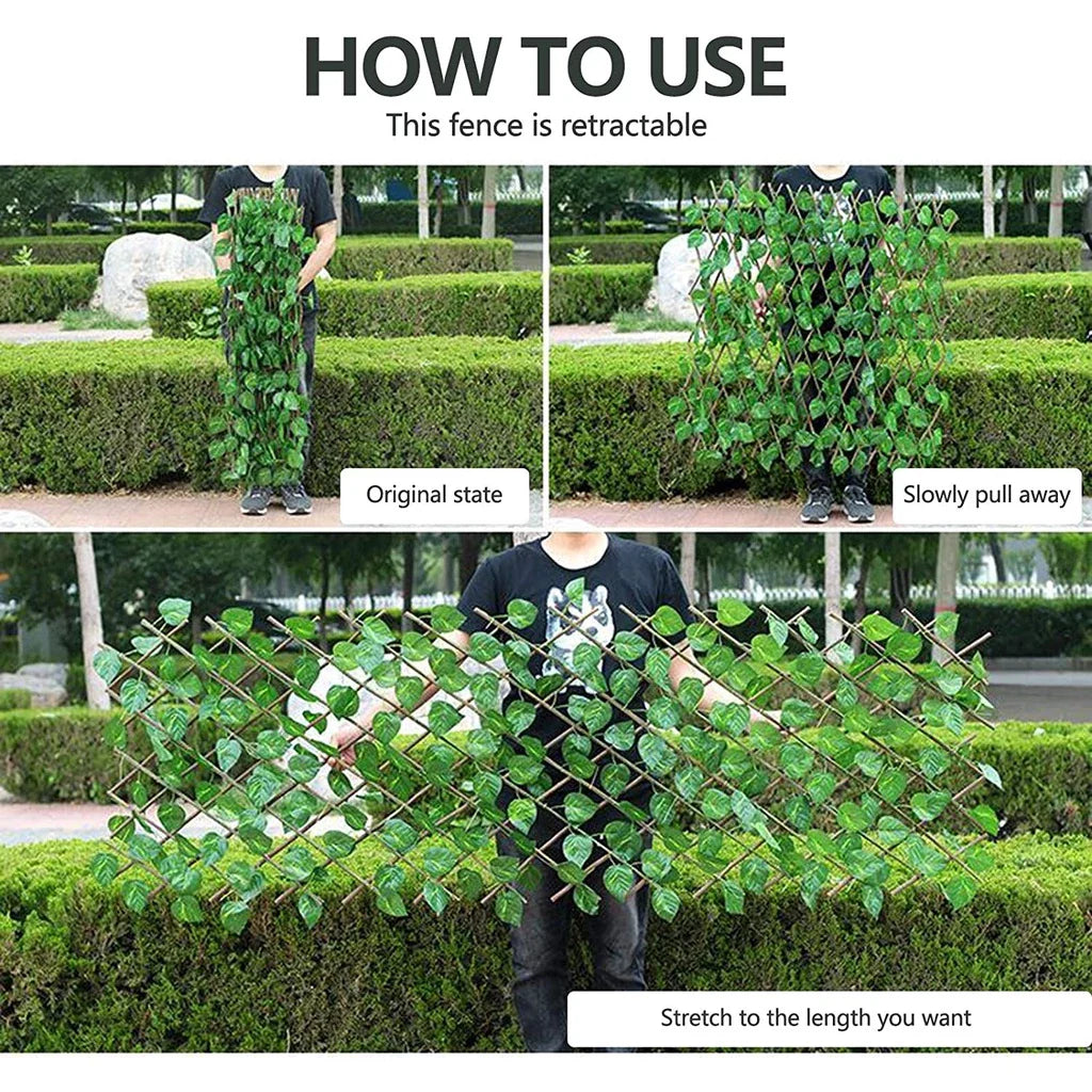 EverLeaf™ Expandable Faux Ivy Fence