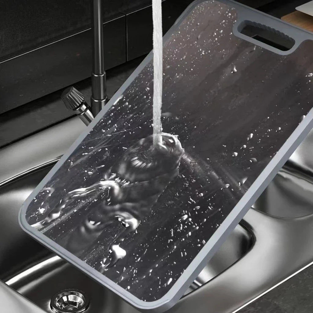 FlipChop™ Stainless Steel Cutting Board