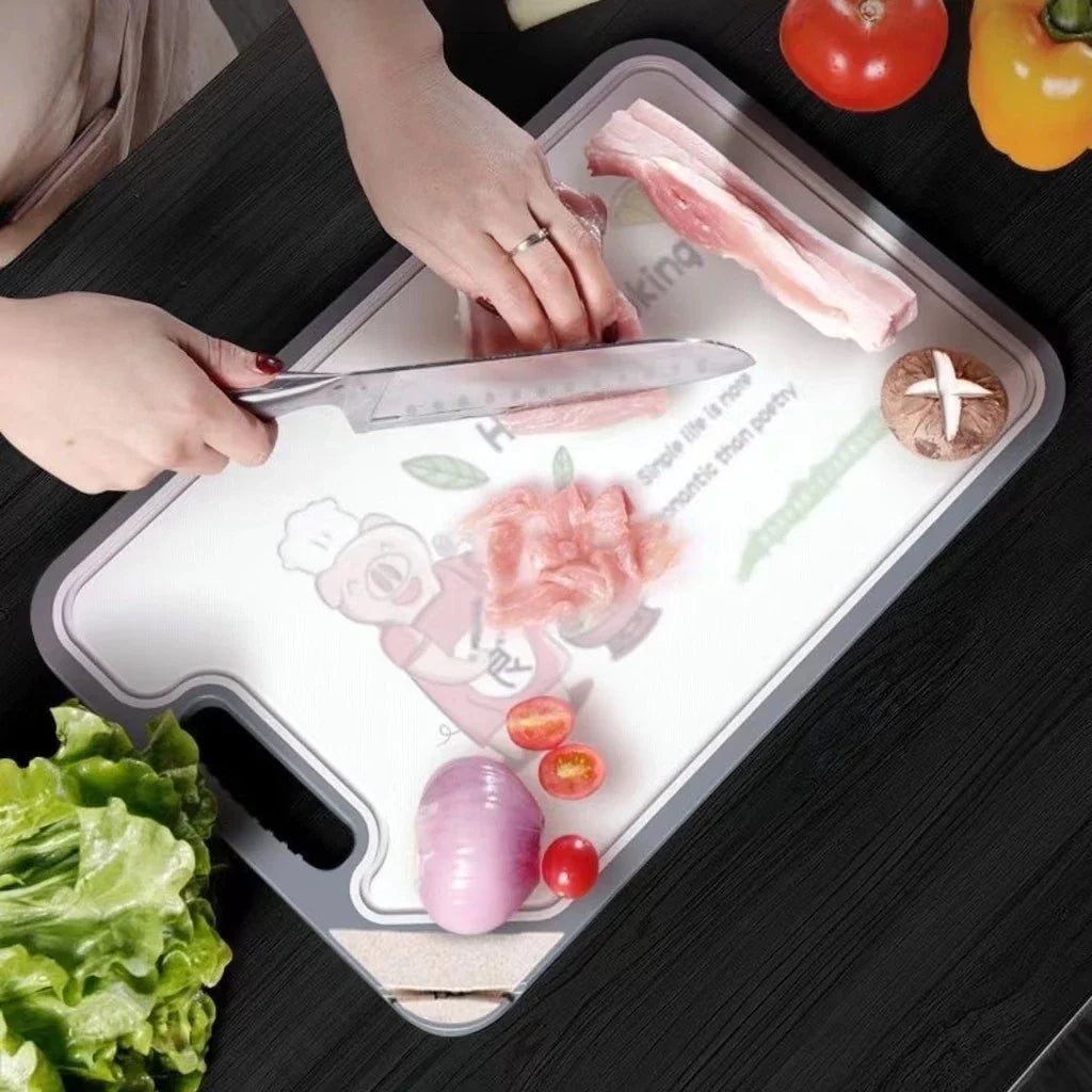 FlipChop™ Stainless Steel Cutting Board