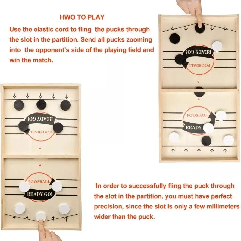 SlingStrike™ Foosball Puck Game